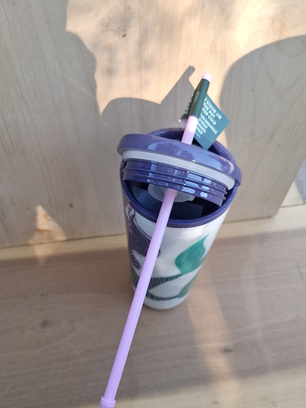 Starbucks 2025 Siren Mermaid Pearlescent Purple Venti 24oz Hot Cold Cup Tumbler - Picture 10 of 12